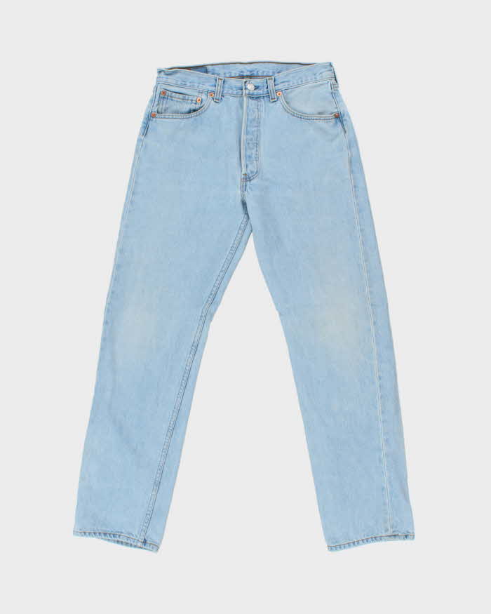 Vintage 1996 Levi's 501 Red Batwing Jeans - W32 L32