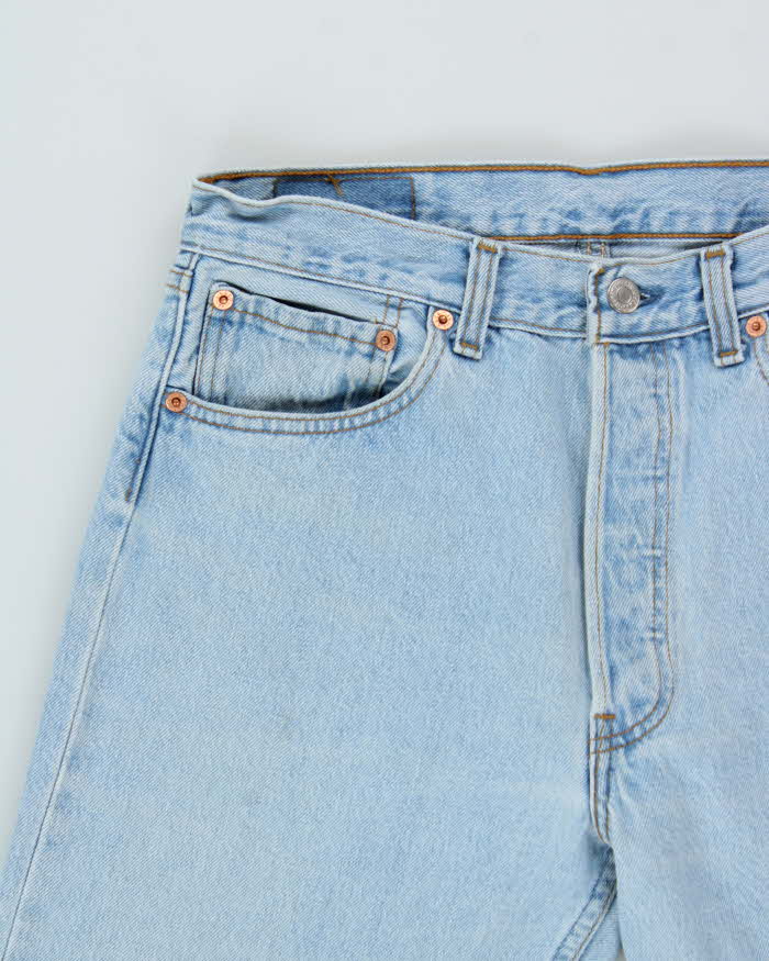 Vintage 1996 Levi's 501 Red Batwing Jeans - W32 L32