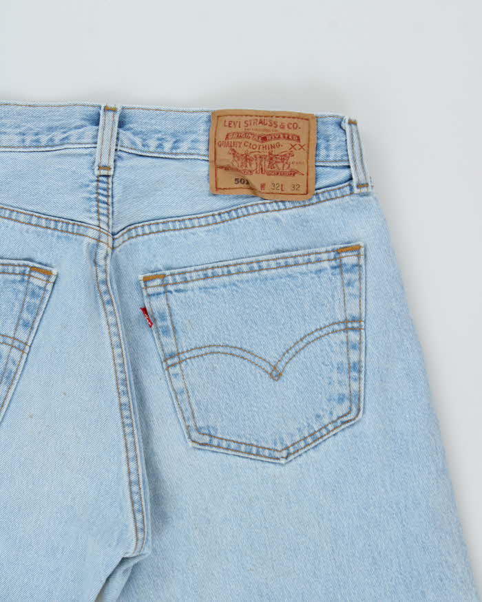 Vintage 1996 Levi's 501 Red Batwing Jeans - W32 L32