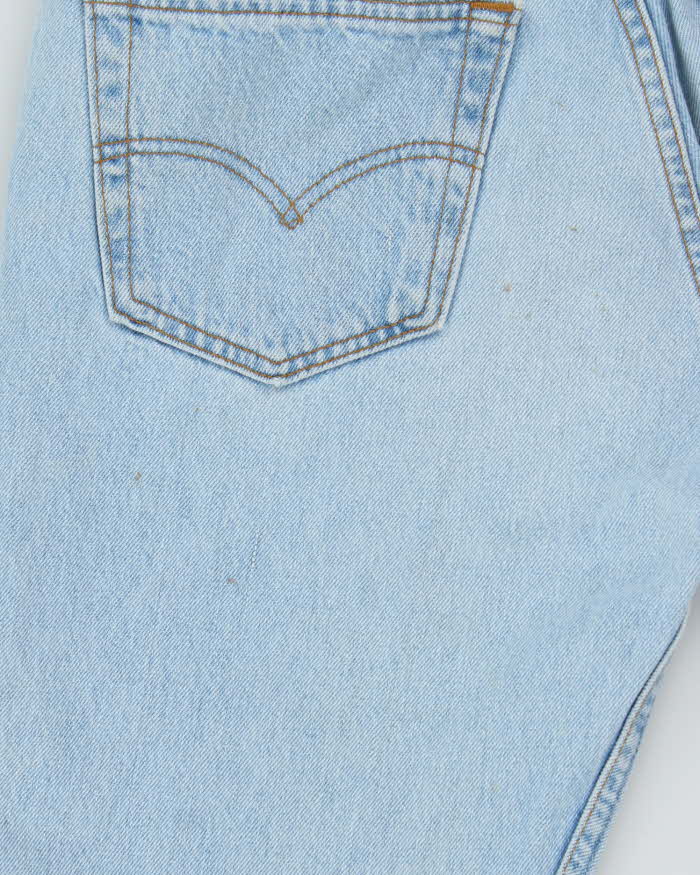 Vintage 1996 Levi's 501 Red Batwing Jeans - W32 L32