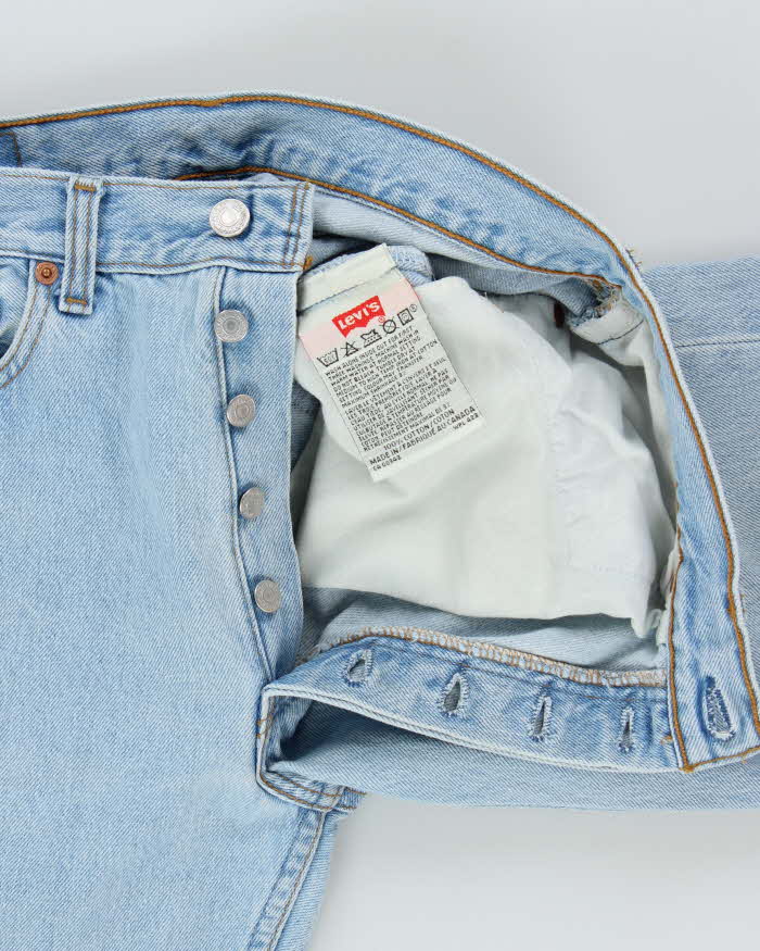 Vintage 1996 Levi's 501 Red Batwing Jeans - W32 L32