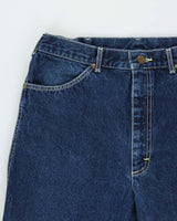 Vintage 1986 Lee Union Made In USA Relaxed Straight Leg Denim Jeans - W34 L33