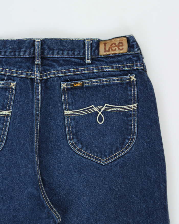 Vintage 1986 Lee Union Made In USA Relaxed Straight Leg Denim Jeans - W34 L33