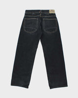Vintage 2006 Evisu x Puma True Love Wide Leg Cinch Back Denim Jeans - W33 L30