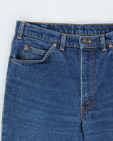 Vintage 1988 Levi's 619 Orange Tab Made In Canada High Rise Denim Straight Leg Jeans - W34 L32