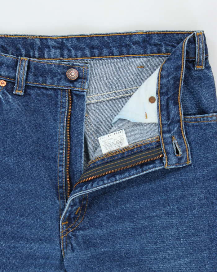 Vintage 1988 Levi's 619 Orange Tab Made In Canada High Rise Denim Straight Leg Jeans - W34 L32