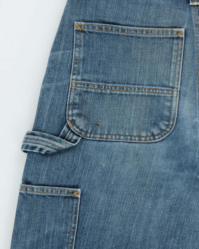 Vintage Carhartt Double Knee Distressed Denim Relaxed Straight Leg Carpenter Jeans - W30 L30