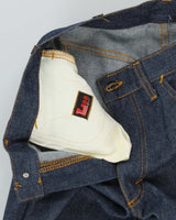 Vintage 1970s Lee 13oz Japanese Raw Denim Union Made In USA High Waisted Flared Jeans - W32 L33