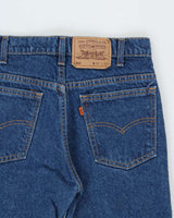 Vintage 1994 Levi's 517 Orange Tab Batwing Made In USA Denim Bootcut Jeans - W30 L25
