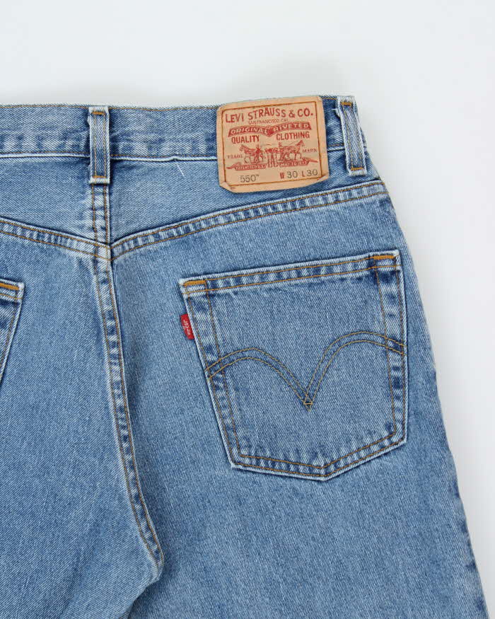 Vintage Y2K 00s Levi's 550 Relaxed Fit Denim Jeans - W30 L30