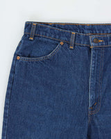 Vintage 1994 Levi's 619 Orange Tab Made In Canada Leather Patch High Waisted Relaxed Straight Leg Jeans - W34 L31
