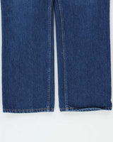 Vintage 1994 Levi's 619 Orange Tab Made In Canada Leather Patch High Waisted Relaxed Straight Leg Jeans - W34 L31