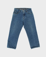 Vintage Y2K 00s Ermenegildo Zegna Mid-Rise Relaxed Straight Leg Denim Jeans - W32 L27