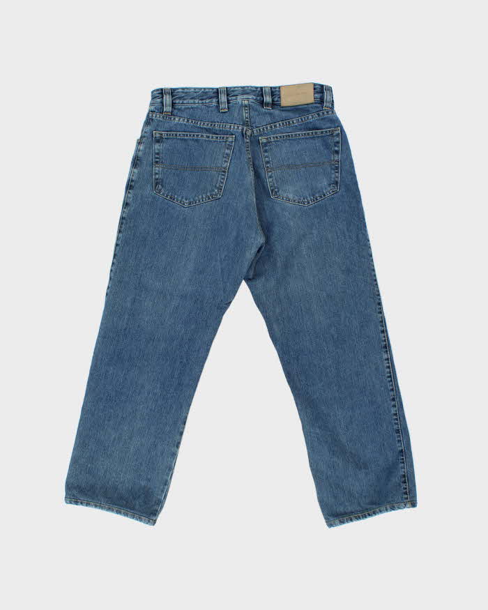 Vintage Y2K 00s Ermenegildo Zegna Mid-Rise Relaxed Straight Leg Denim Jeans - W32 L27