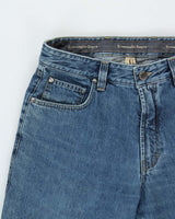 Vintage Y2K 00s Ermenegildo Zegna Mid-Rise Relaxed Straight Leg Denim Jeans - W32 L27