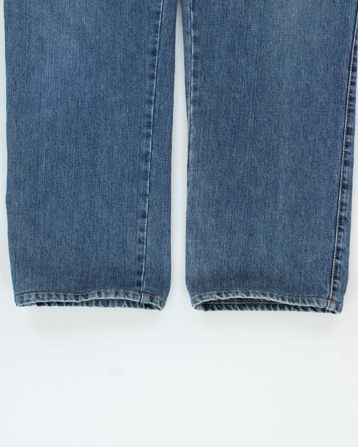 Vintage Y2K 00s Ermenegildo Zegna Mid-Rise Relaxed Straight Leg Denim Jeans - W32 L27