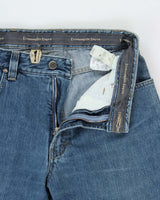 Vintage Y2K 00s Ermenegildo Zegna Mid-Rise Relaxed Straight Leg Denim Jeans - W32 L27