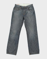 Vintage Y2k 2000s Massimo Dutti Washed Relaxed Fit Jeans - W32 L34