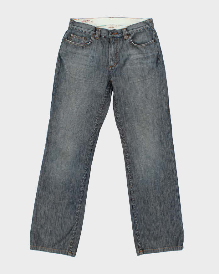 Vintage Y2k 2000s Massimo Dutti Washed Relaxed Fit Jeans - W32 L34