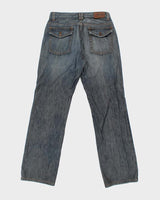 Vintage Y2k 2000s Massimo Dutti Washed Relaxed Fit Jeans - W32 L34