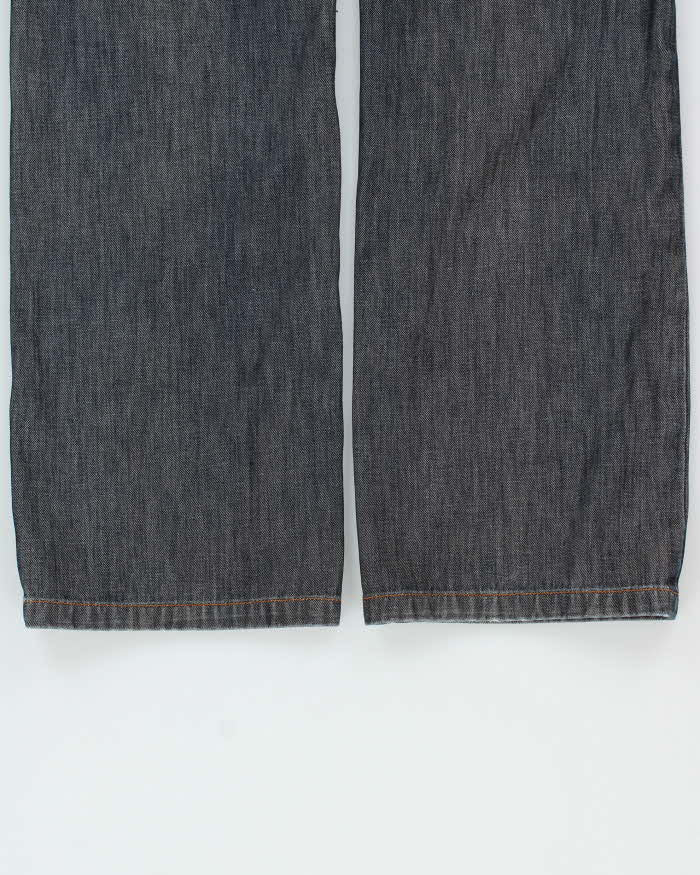 Vintage Y2k 2000s Massimo Dutti Washed Relaxed Fit Jeans - W32 L34