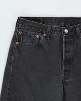 Vintage 1999 Levi's 501 Red Batwing Made In Canada Straight Leg Denim Jeans - W34 L30
