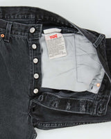 Vintage 1999 Levi's 501 Red Batwing Made In Canada Straight Leg Denim Jeans - W34 L30