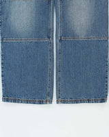 Vintage Y2K 00s Teknic Kevlar Wide Leg Denim Biker Jeans - W36 L32