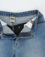 Vintage Y2K 00s Teknic Kevlar Wide Leg Denim Biker Jeans - W36 L32