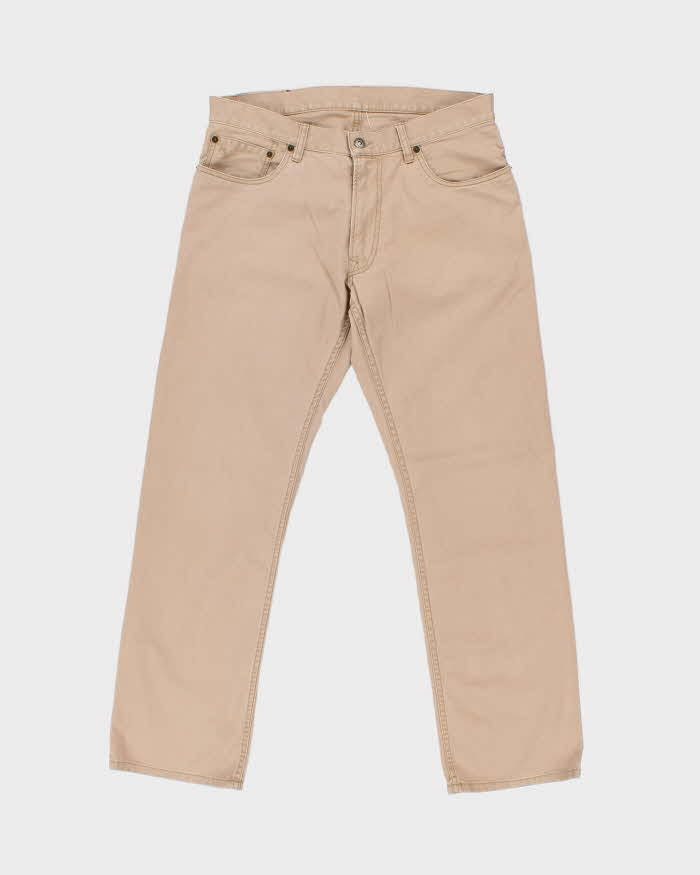 Vintage Polo Ralph Lauren Tan Straight Leg Denim Jeans - W34 L30