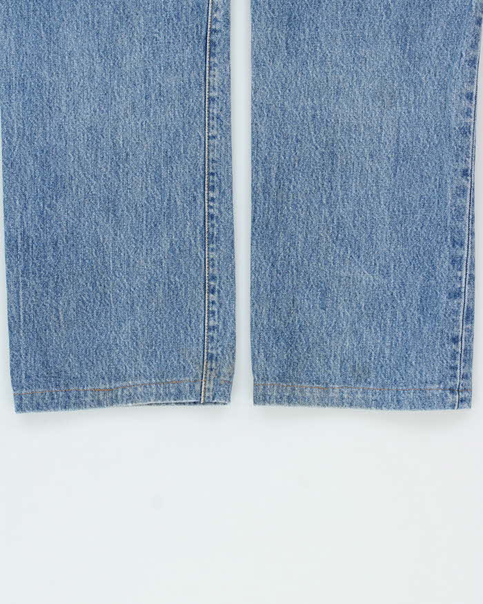 Vintage Y2K 00s Levi's 501 Red Batwing Straight Leg Denim Jeans - W31 L31