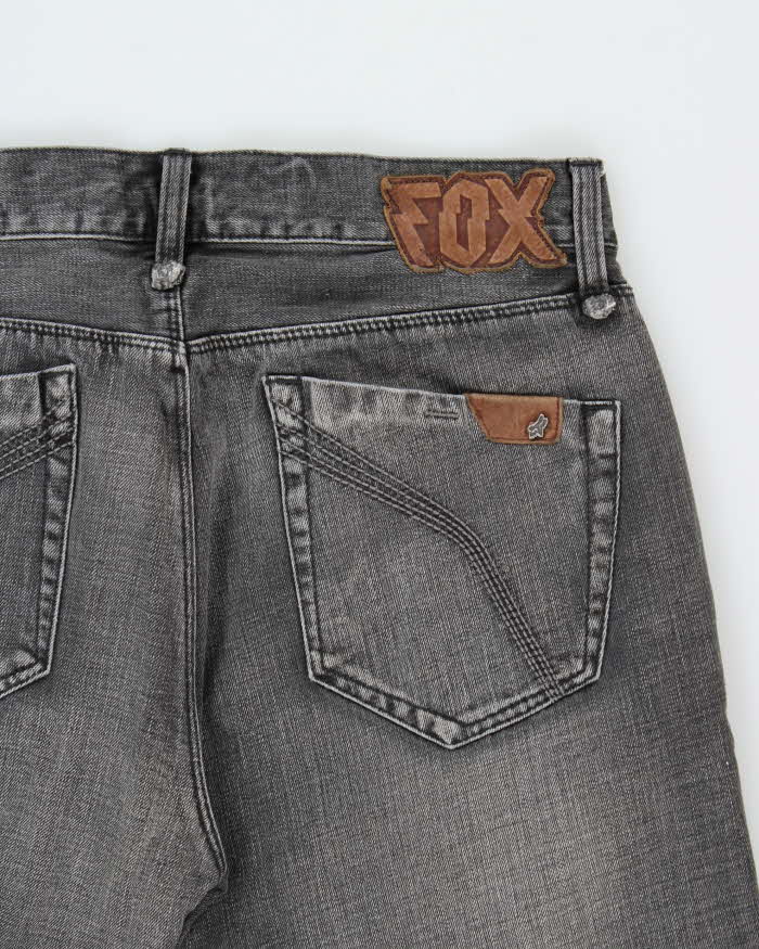 Vintage Y2K 00s Fox Denim Badbrain Straight Leg Jeans - W34 L32