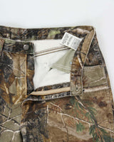 Vintage Y2K 00s Wrangler Pro Gear Real Tree Camo Relaxed Straight Leg Denim Jeans - W36 L30