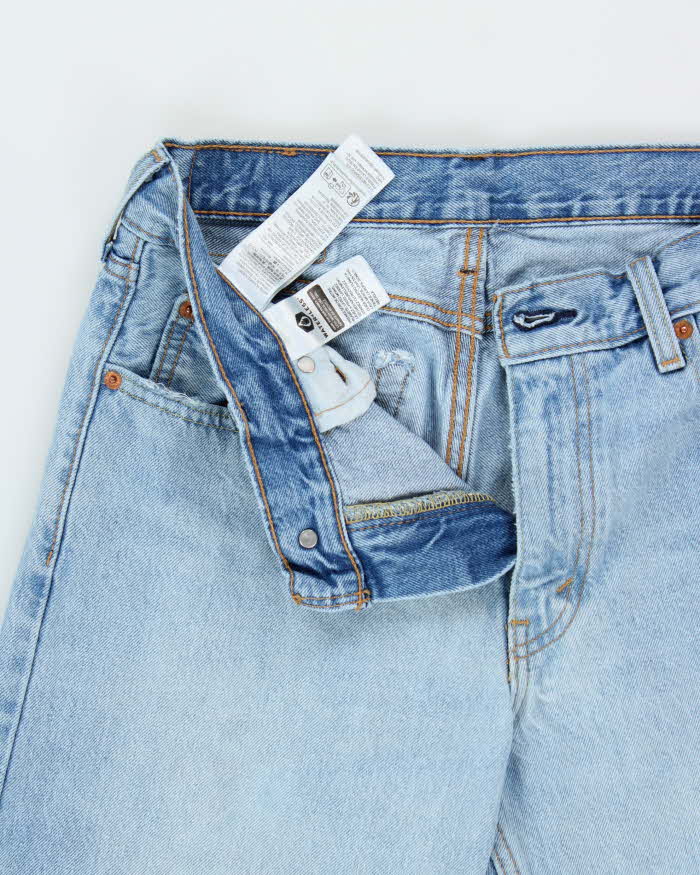 Vintage Levi's 550 '91 Mid Rise Distressed Relaxed Tapered Leg Denim Jeans - W30 L30