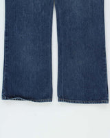 Vintage 1988 Lee Riders Made In Canada Mid Rise Dark Wash Denim Bootcut Jeans - W34 L30