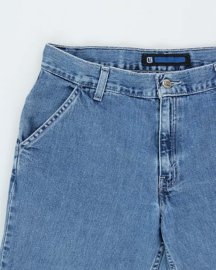 Vintage 2000 Y2K Levi's L2 Mid Rise Baggy Fit Wide Leg Denim Skater Jeans - W32 L31
