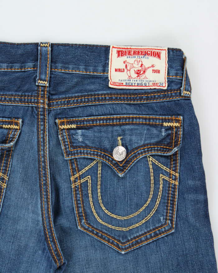 Vintage Y2k 2000sTrue Religion Relaxed Fit Jeans - W36 L30