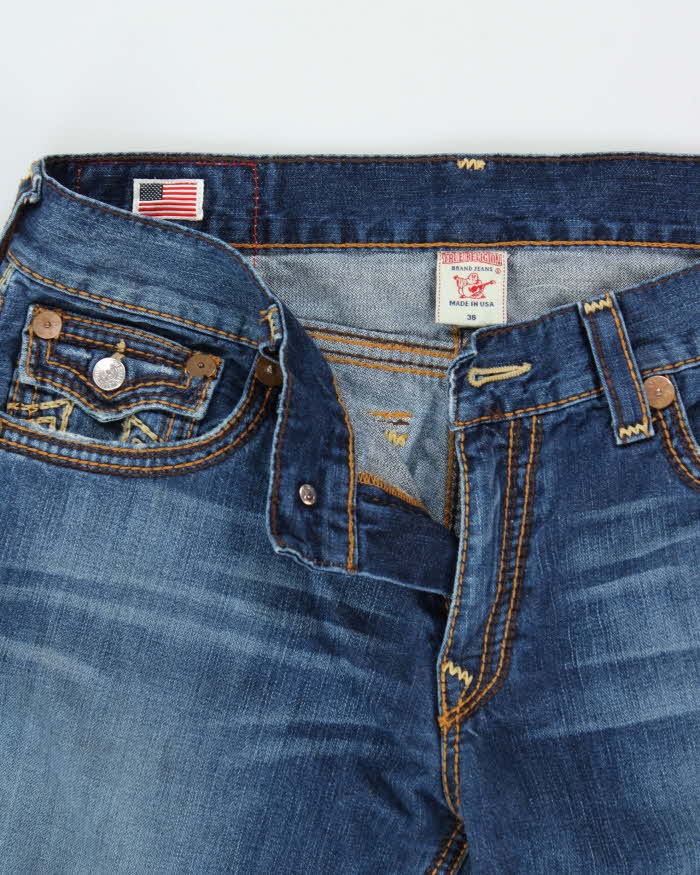 Vintage Y2k 2000sTrue Religion Relaxed Fit Jeans - W36 L30