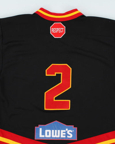Vintage Bow Valley Flames Ice Hockey Jersey - S