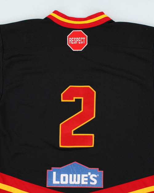 Vintage Bow Valley Flames Ice Hockey Jersey - S