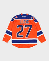 Vintage NHL Oilers Ice Hockey Jersey - M