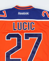 Vintage NHL Oilers Ice Hockey Jersey - M