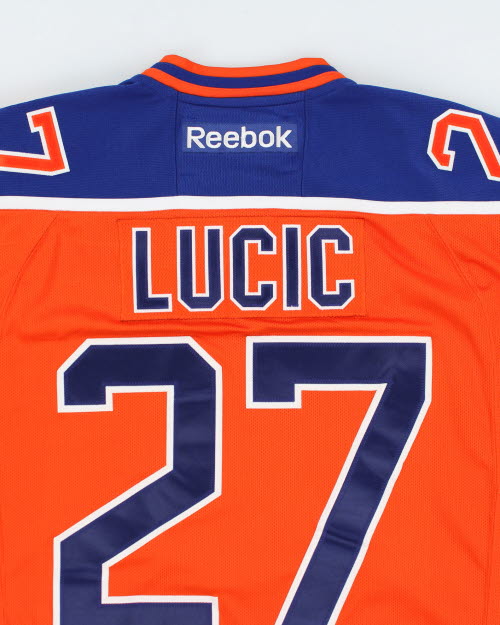 Vintage NHL Oilers Ice Hockey Jersey - M