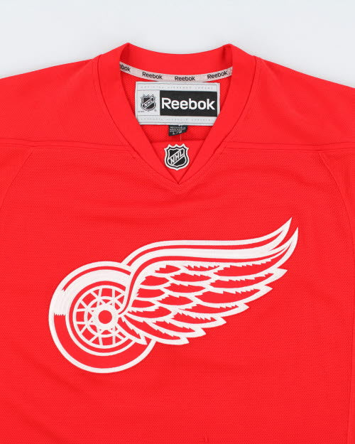 Vintage Reebok NHL Detroit Red Wings Hockey Jersey - L