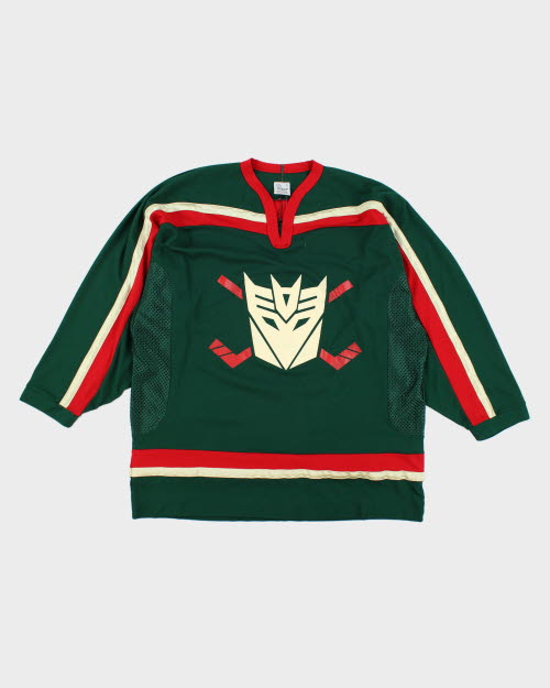 Vintage 90's CCM Transformers Hockey Jersey - XL