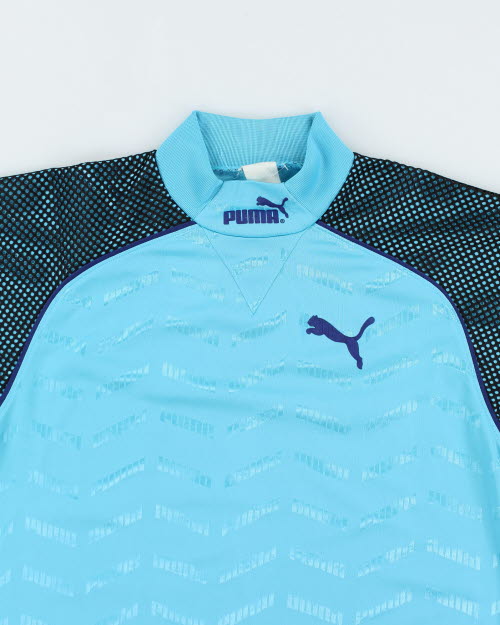 Vintage 90's Puma Two Tone Goalkeeper Jersey - M