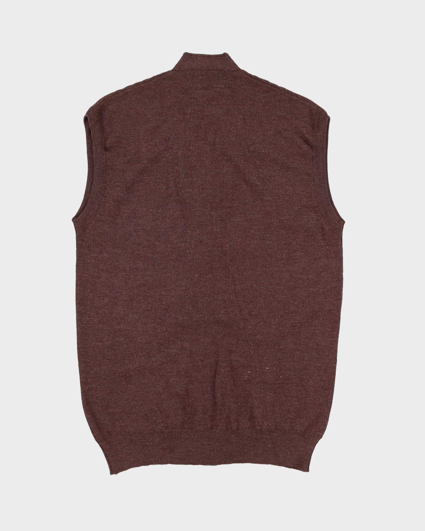 Vintage 90s Shipley Brown Sweater Vest - M