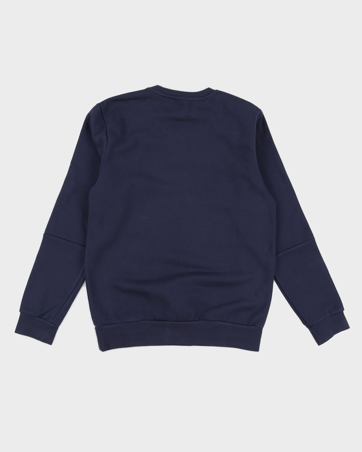 Deadstock Navy Adidas Crew Neck Sweatshirt - M