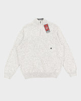 Deadstock Speckled Knitted Chaps Jumper - XL