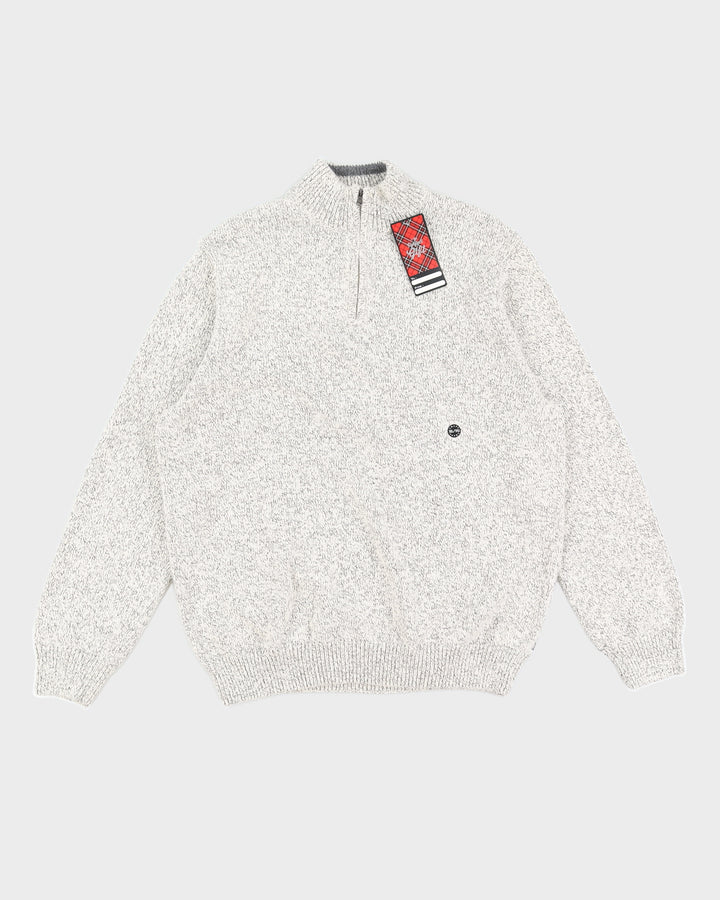 Deadstock Speckled Knitted Chaps Jumper - XL